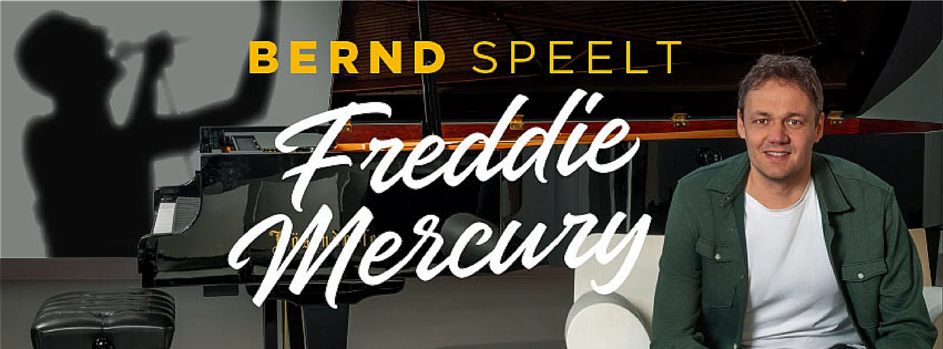 Afbeelding Bernd speelt Freddy Mercury